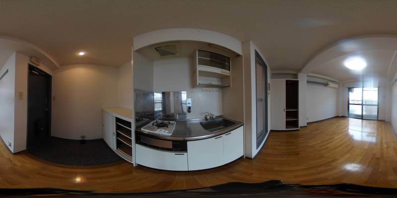 パノラマ画像キッチン