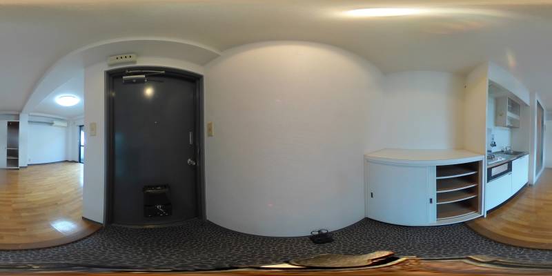 パノラマ画像玄関