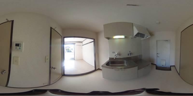 パノラマ画像キッチン