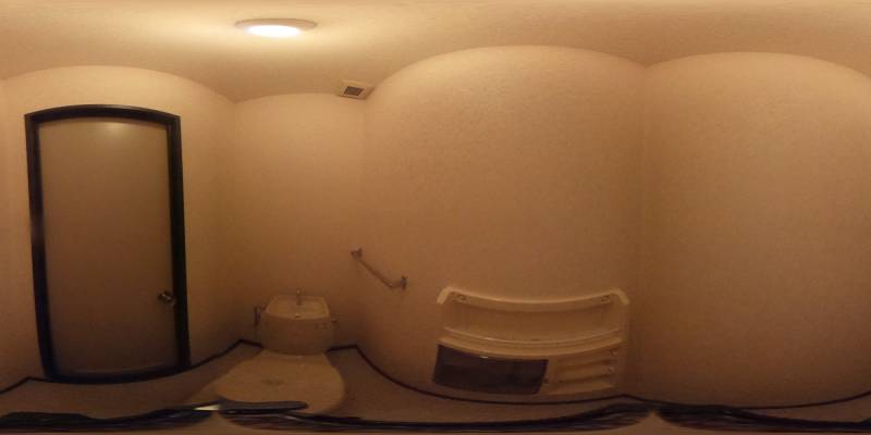 パノラマ画像トイレ