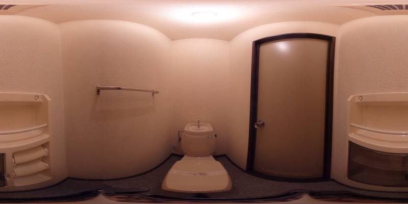 パノラマ画像トイレ