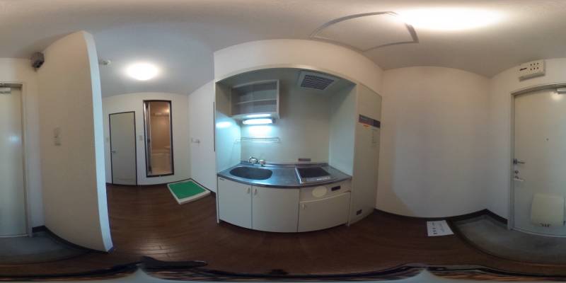 パノラマ画像キッチン