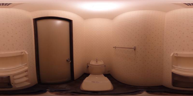 パノラマ画像トイレ