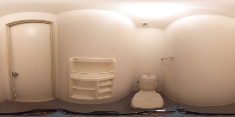 パノラマ画像トイレ