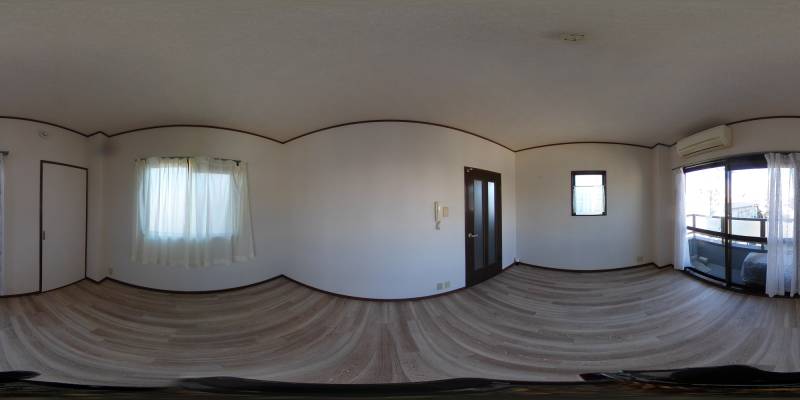 パノラマ画像洋室