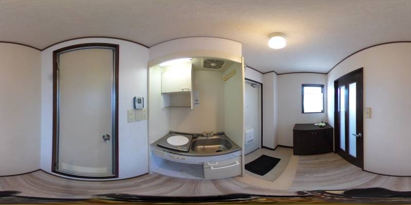 パノラマ画像玄関