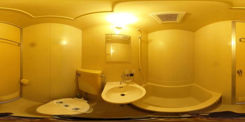 パノラマ画像バスルーム