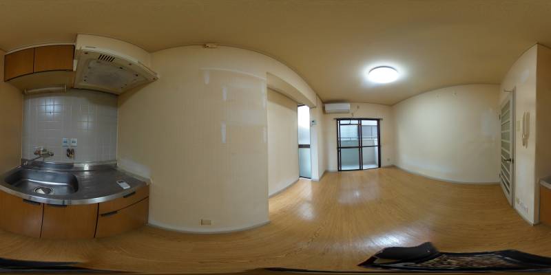 パノラマ画像キッチン