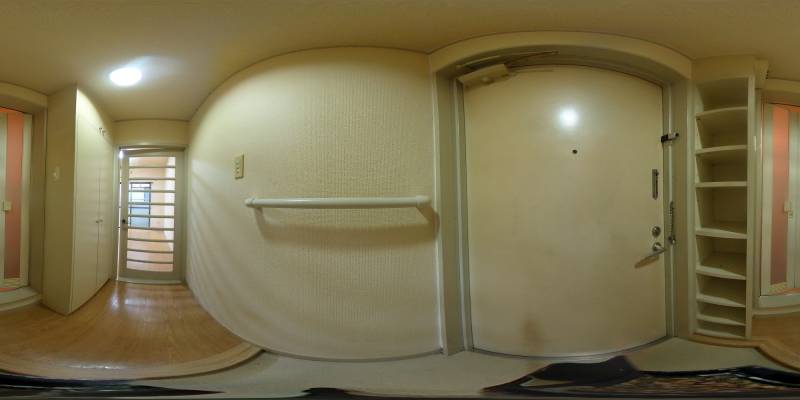 パノラマ画像玄関