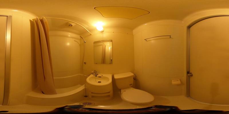 パノラマ画像バスルーム