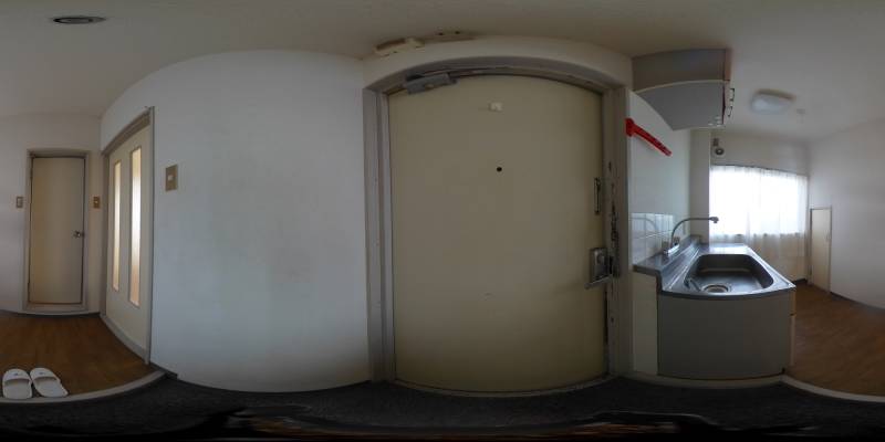 パノラマ画像玄関