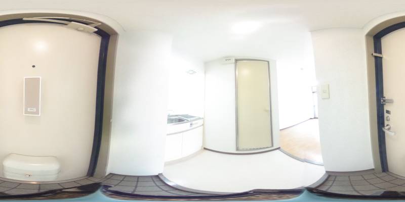 パノラマ画像玄関