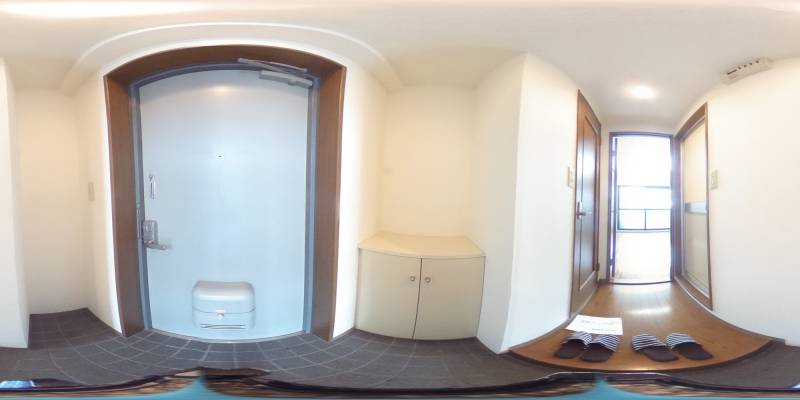 パノラマ画像玄関