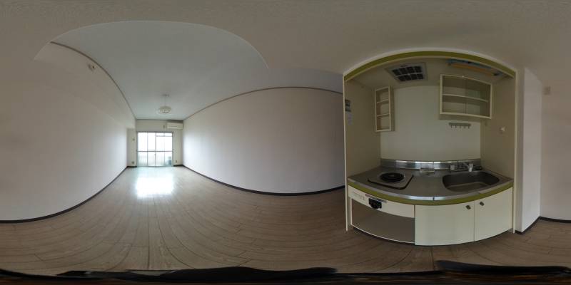 パノラマ画像キッチン