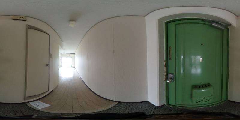 パノラマ画像玄関