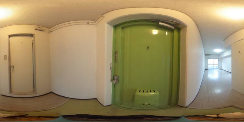 パノラマ画像玄関