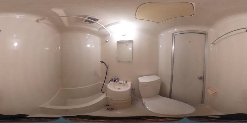 パノラマ画像バスルーム