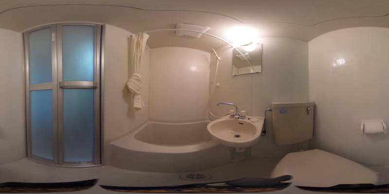 パノラマ画像バスルーム