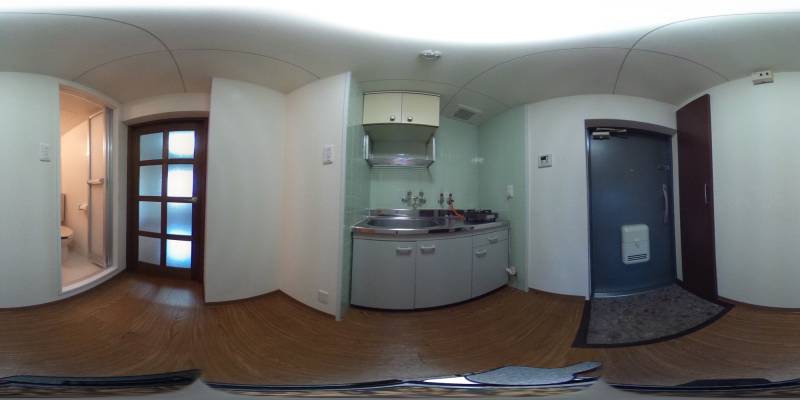 パノラマ画像キッチン