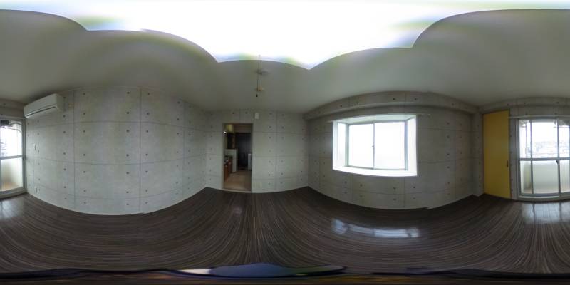 パノラマ画像洋室