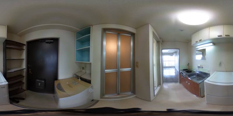 パノラマ画像玄関