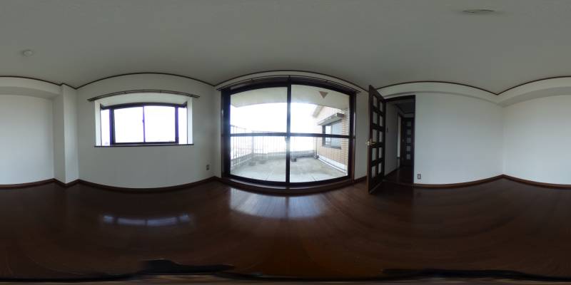 パノラマ画像洋室