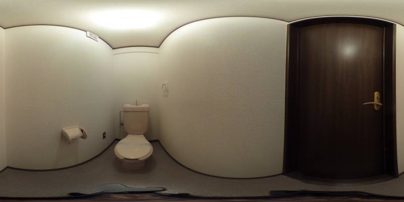 パノラマ画像トイレ