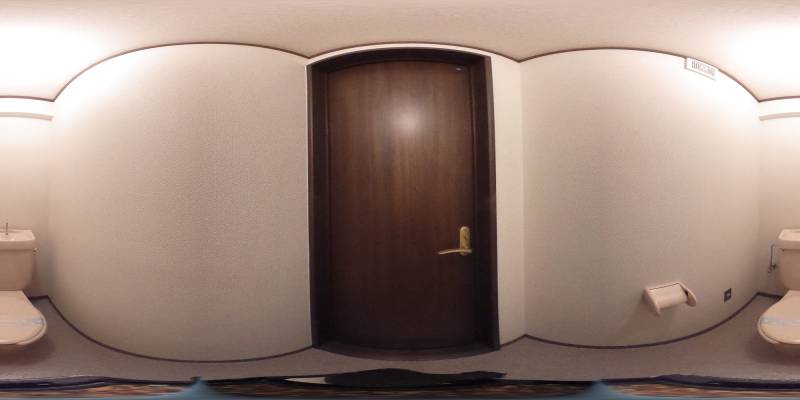 パノラマ画像トイレ