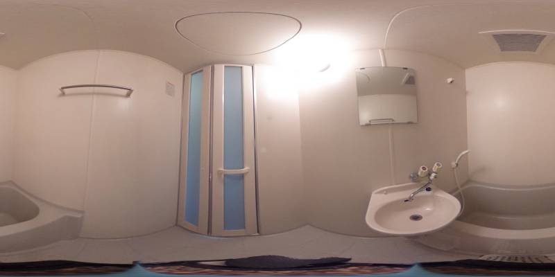 パノラマ画像バスルーム