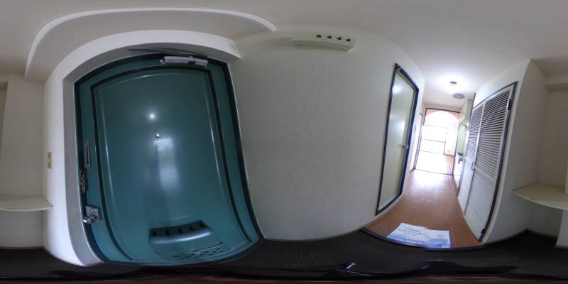 パノラマ画像玄関