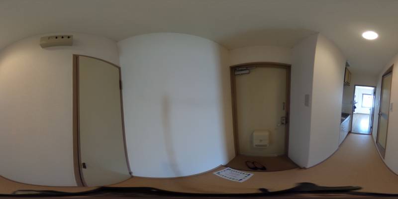パノラマ画像玄関
