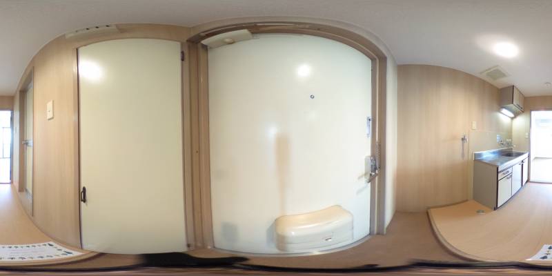 パノラマ画像玄関