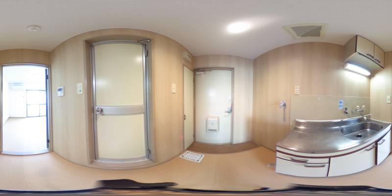 パノラマ画像キッチン