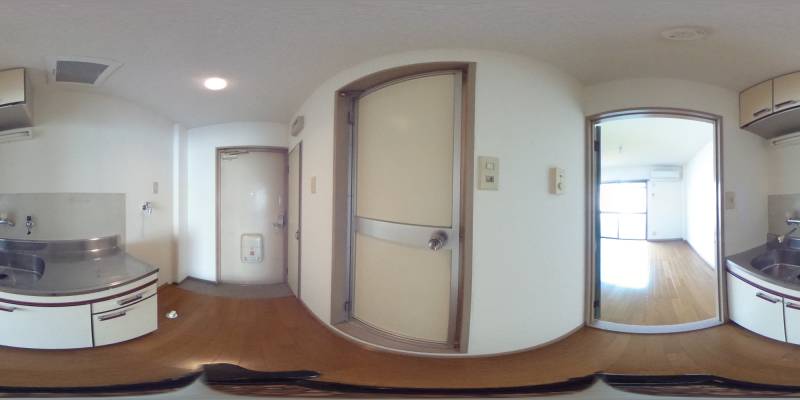 パノラマ画像キッチン