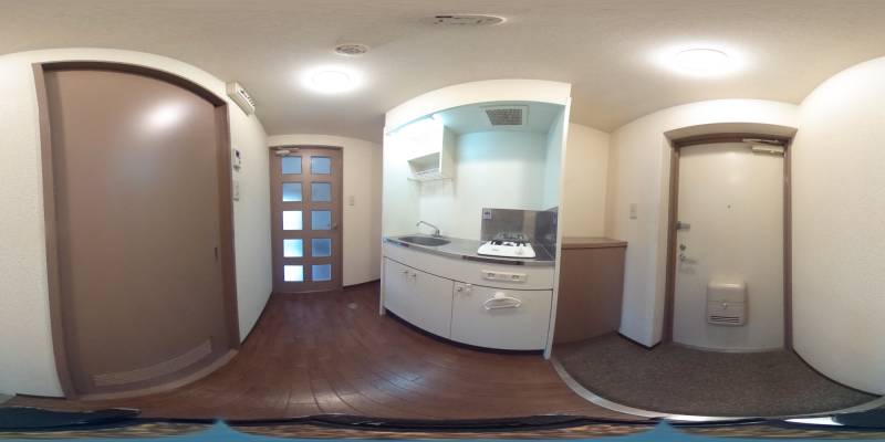 パノラマ画像玄関