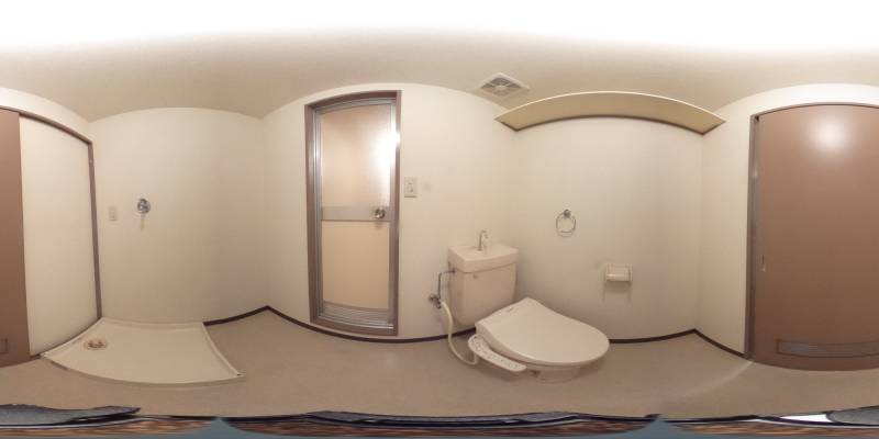 パノラマ画像洗面所