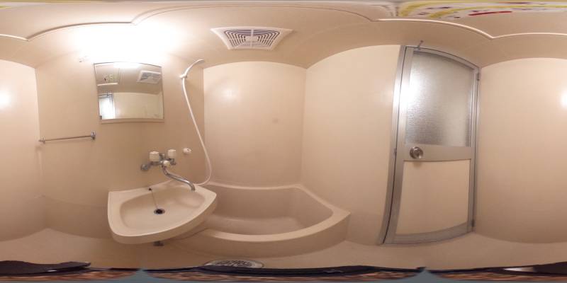 パノラマ画像バスルーム