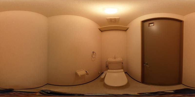 パノラマ画像トイレ