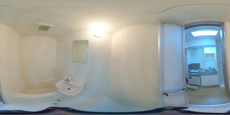 パノラマ画像バスルーム