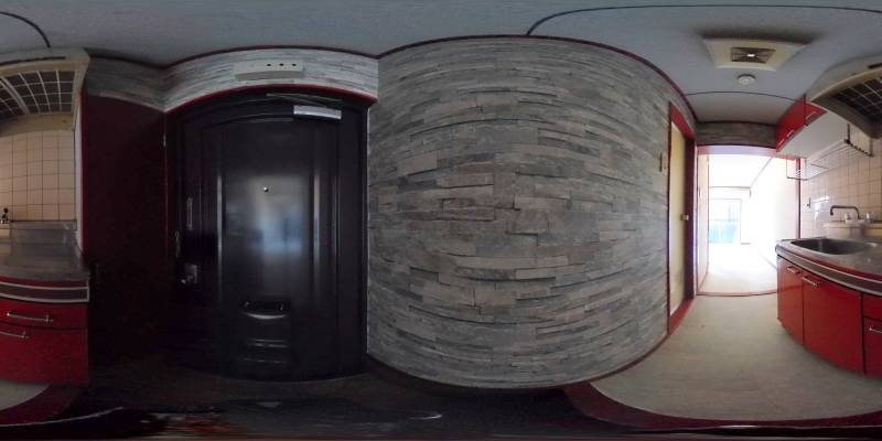 パノラマ画像玄関