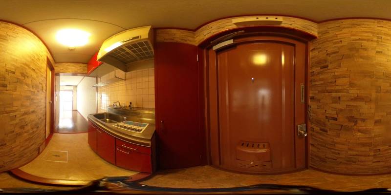 パノラマ画像玄関