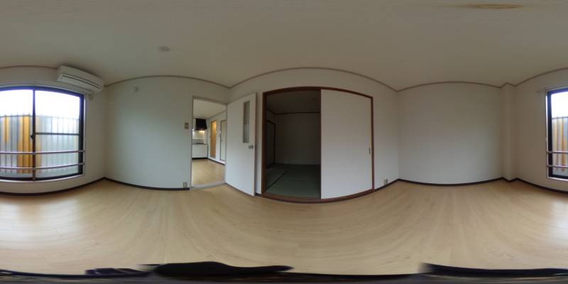 パノラマ画像洋室