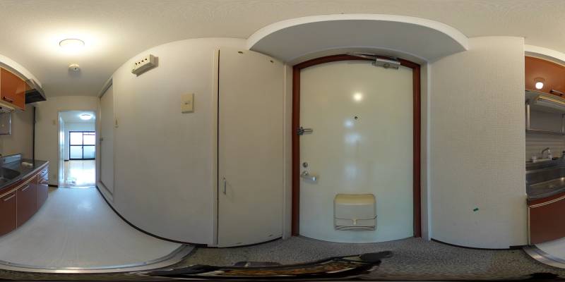 パノラマ画像玄関