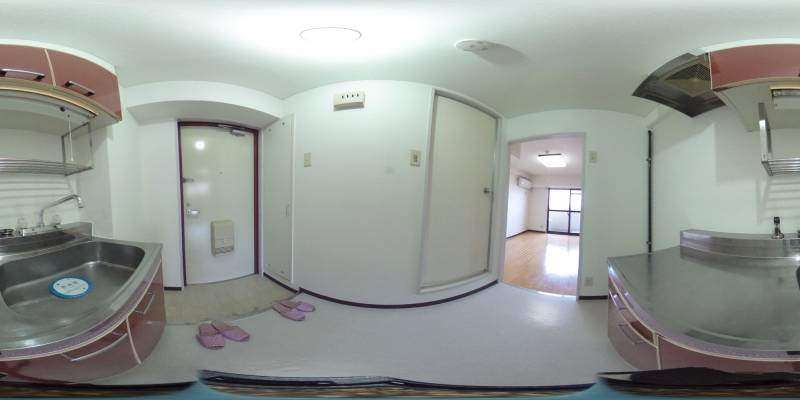 パノラマ画像キッチン