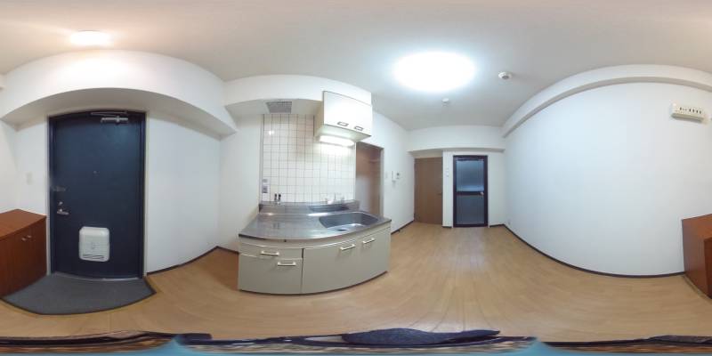 パノラマ画像キッチン