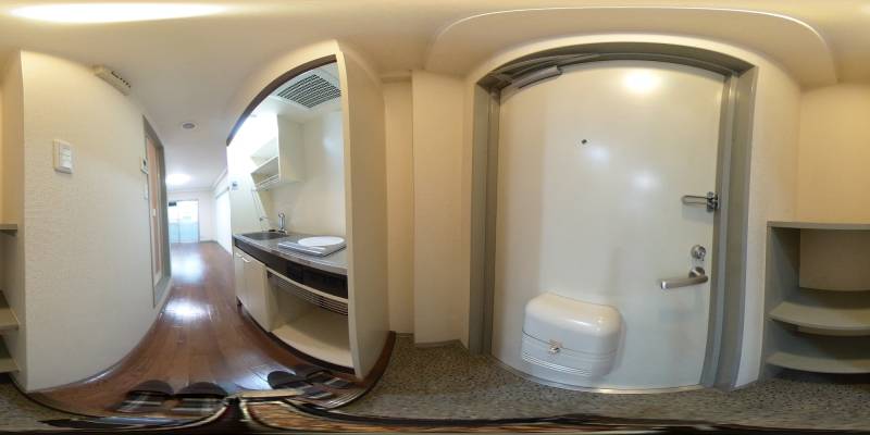 パノラマ画像玄関