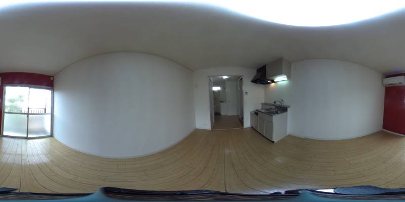 パノラマ画像洋室