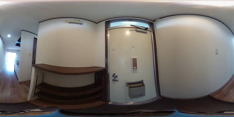 パノラマ画像玄関