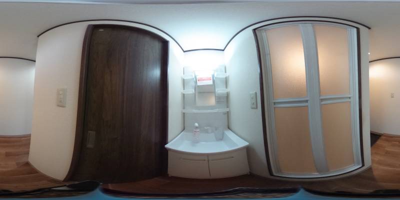 パノラマ画像洗面所