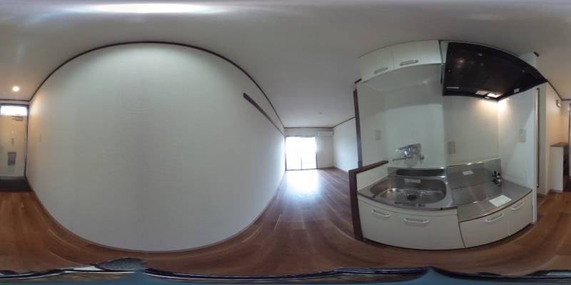 パノラマ画像キッチン